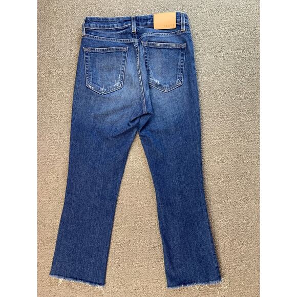 TRAVE Jeans Colette Kick Flare Mid Rise Size 26 - Picture 4 of 12